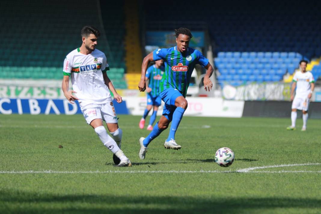 Süper Lig 2020-2021 Sezonu 3. Hafta: Çaykur Rizespor-Aytemiz Alanyaspor 11