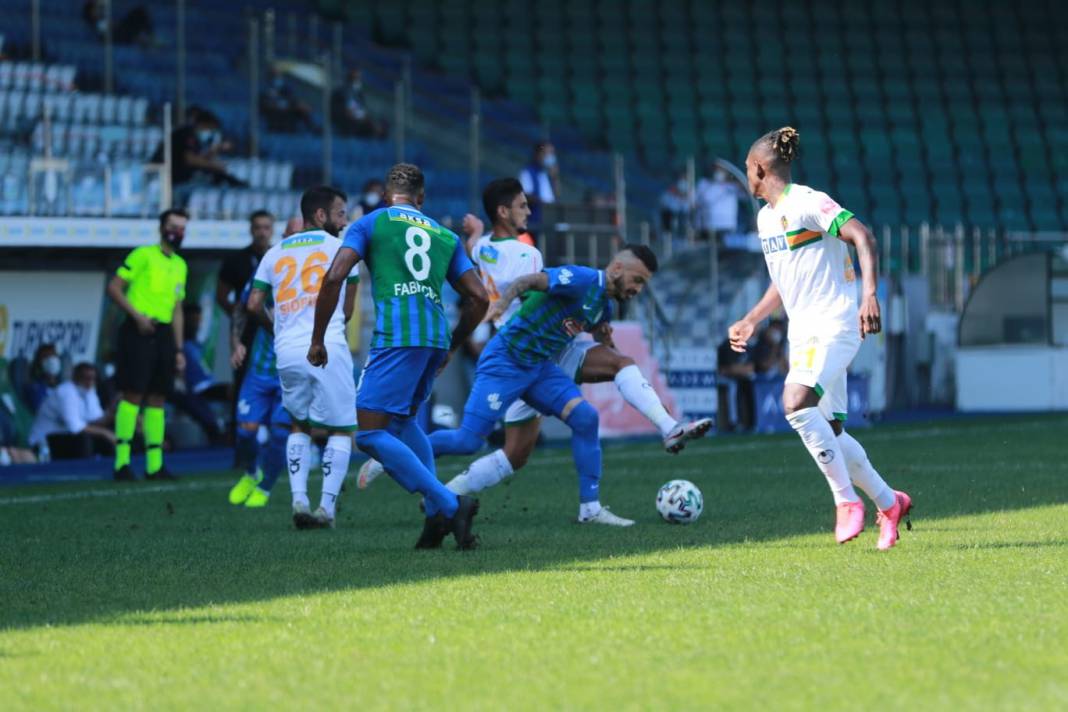 Süper Lig 2020-2021 Sezonu 3. Hafta: Çaykur Rizespor-Aytemiz Alanyaspor 12