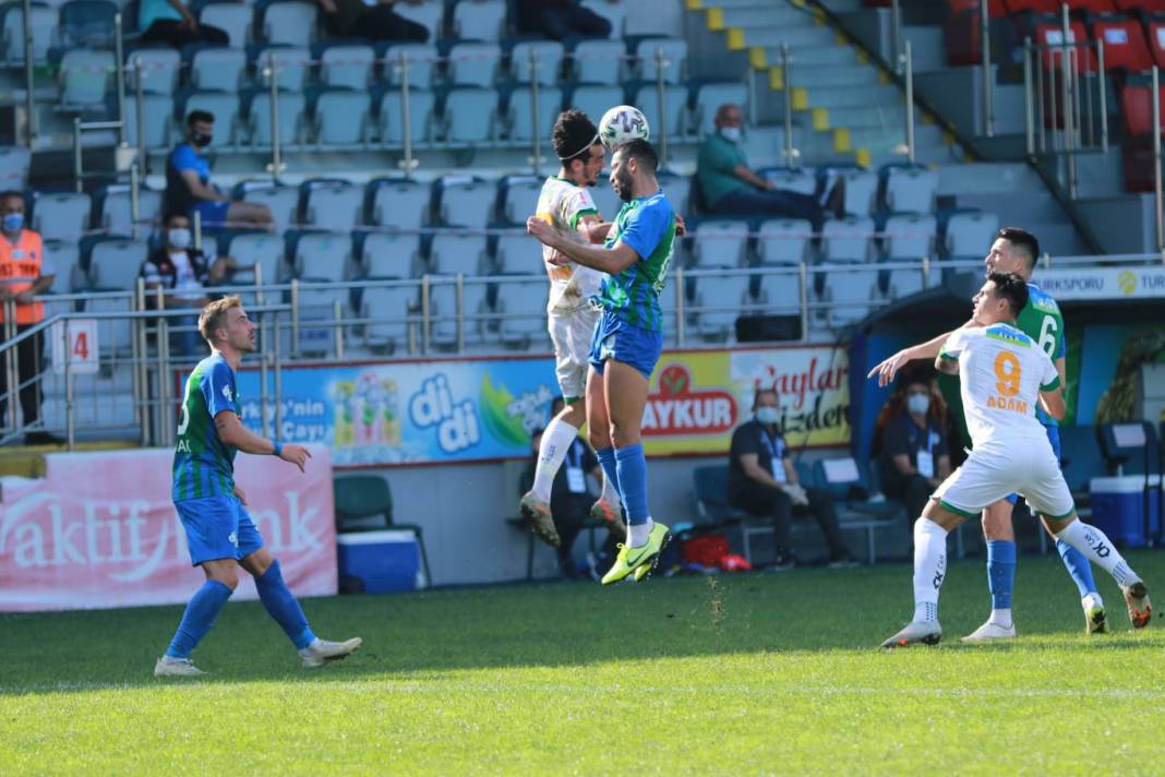 Süper Lig 2020-2021 Sezonu 3. Hafta: Çaykur Rizespor-Aytemiz Alanyaspor 14