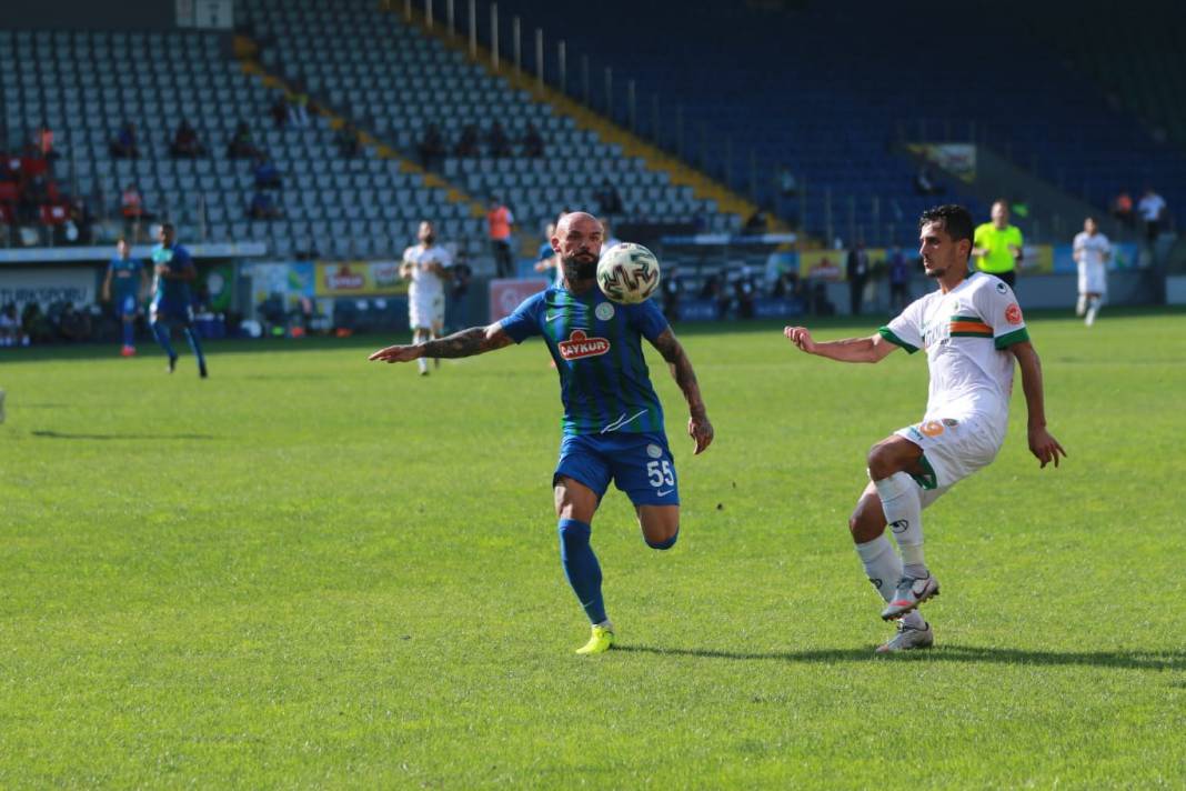 Süper Lig 2020-2021 Sezonu 3. Hafta: Çaykur Rizespor-Aytemiz Alanyaspor 16