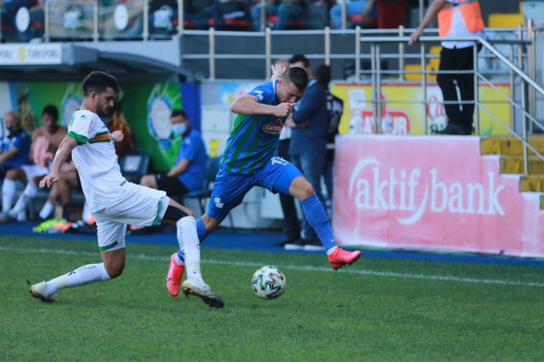 Süper Lig 2020-2021 Sezonu 3. Hafta: Çaykur Rizespor-Aytemiz Alanyaspor 17