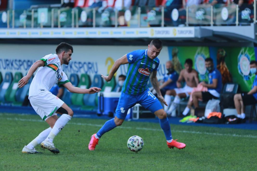 Süper Lig 2020-2021 Sezonu 3. Hafta: Çaykur Rizespor-Aytemiz Alanyaspor 18
