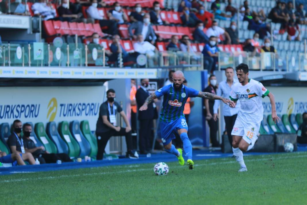 Süper Lig 2020-2021 Sezonu 3. Hafta: Çaykur Rizespor-Aytemiz Alanyaspor 8