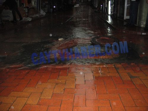 Rize'de Hayat Felç Oldu 6