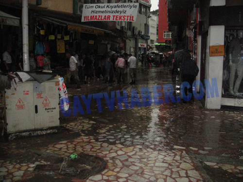 Rize'de Hayat Felç Oldu 7