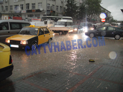 Rize'de Hayat Felç Oldu 8