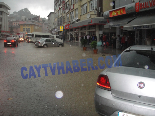 Rize'de Hayat Felç Oldu 9