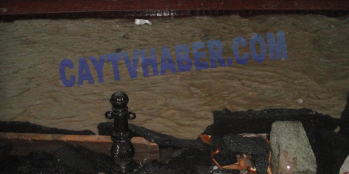 Rize'de Hayat Felç Oldu