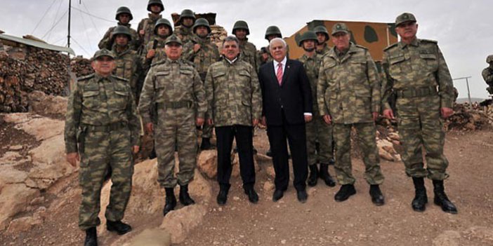 Başkomutan sınırda