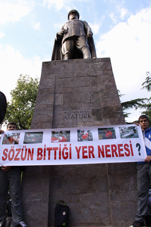 Trabzon şehitlerimiz için yürüdü 4