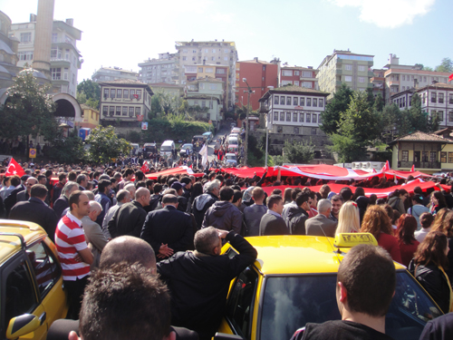 Rize'de Teröre Tepki 17