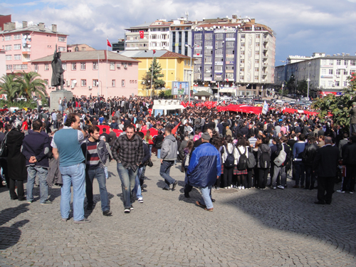 Rize'de Teröre Tepki 5