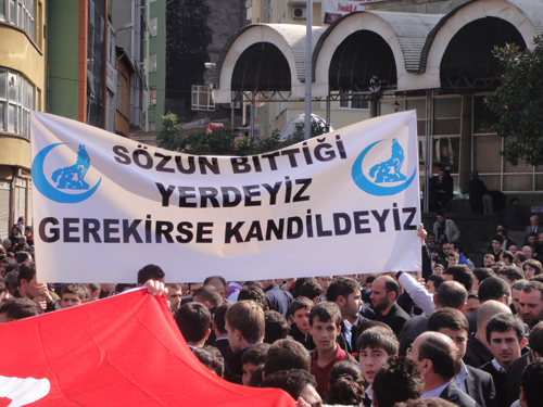 Rize'de Teröre Tepki 8