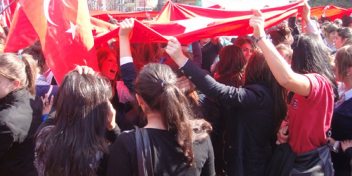 Rize'de Teröre Tepki