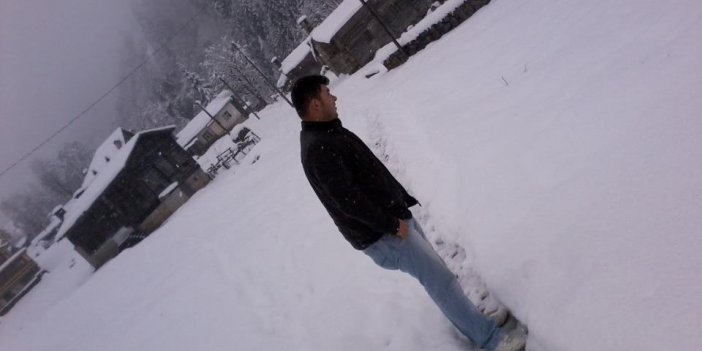 Rize'de Kar Manzaraları