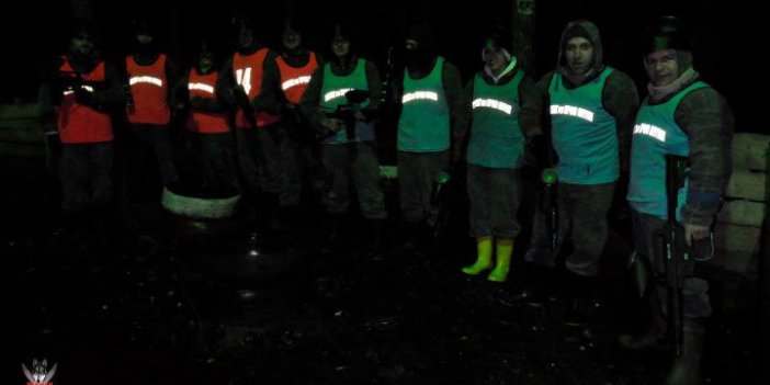 Rize'de Paintball Heyecanı