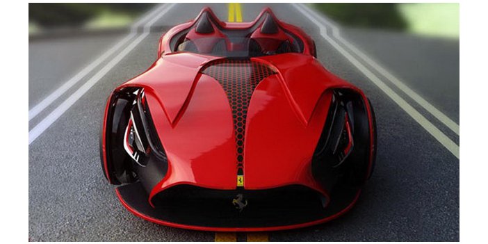 İşte geleceğin elektrikli Ferrari'si