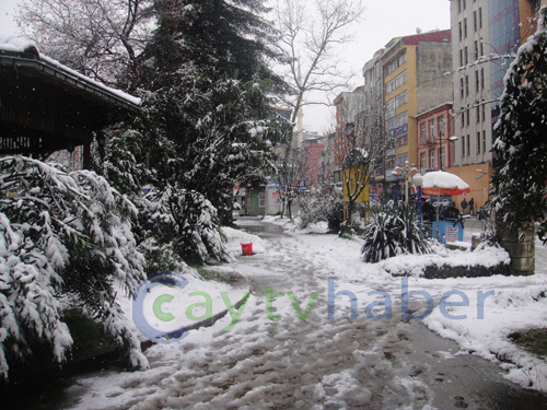 Rize Merkez'den Kar Manzaraları 17