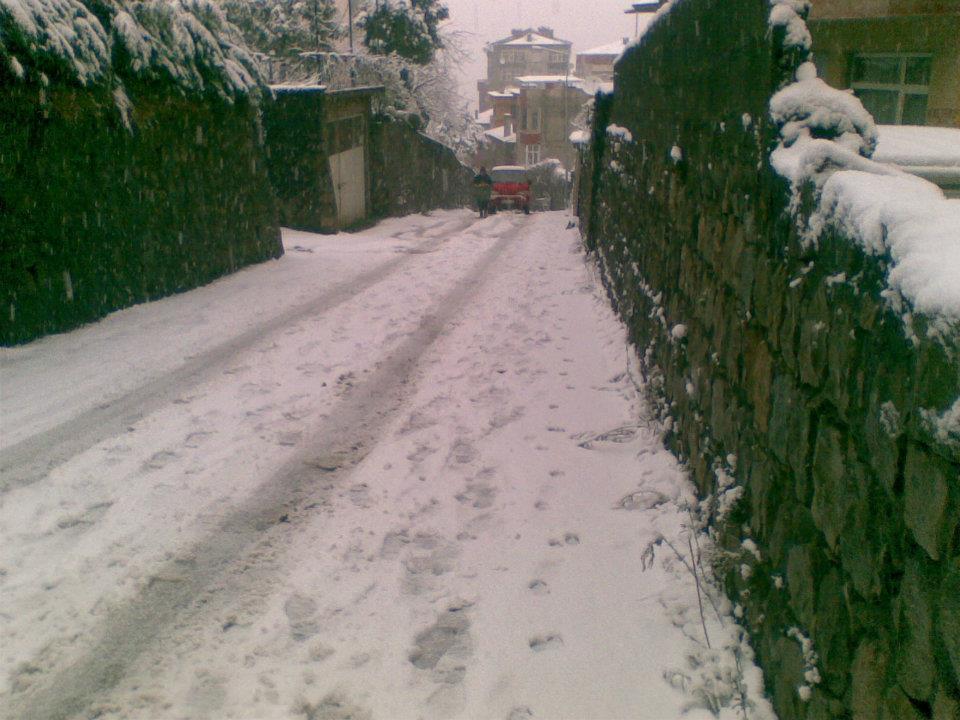 Rize Merkez'den Kar Manzaraları 20