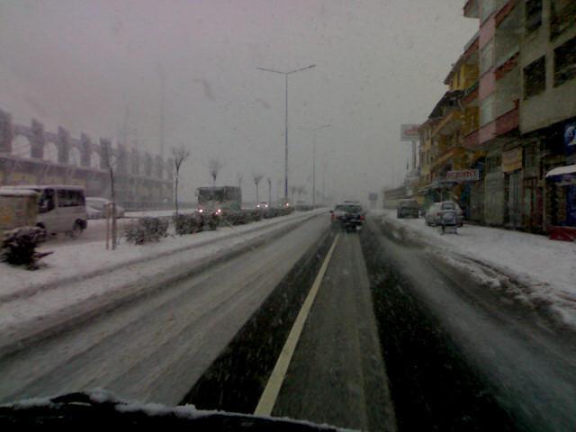 Rize Merkez'den Kar Manzaraları 22