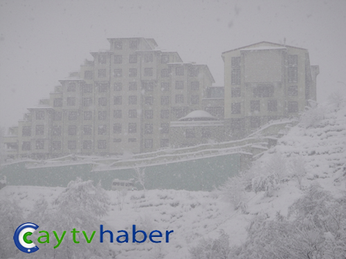 Rize Dağbaşı'ndan Kar Manzaraları 11