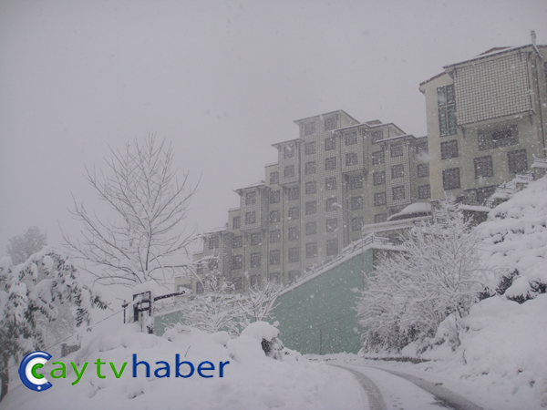 Rize Dağbaşı'ndan Kar Manzaraları 16