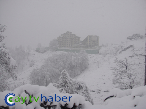 Rize Dağbaşı'ndan Kar Manzaraları 2