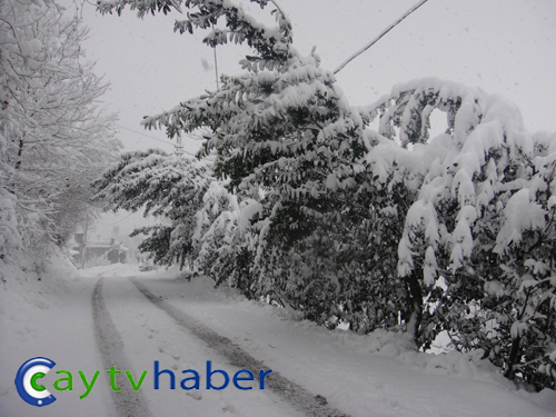 Rize Dağbaşı'ndan Kar Manzaraları 20