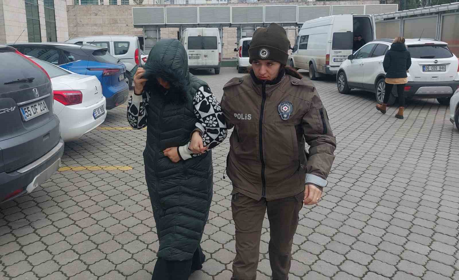 SAMSUN'DA FETÖ'DEN YARGILANDIĞI MAHKEMECE 6 YIL 3 AY HAPİS CEZASINA ÇARPTIRILAN KADIN, POLİS TARAFINDAN YAKALANDI