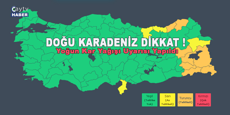 DOĞU KARADENİZ BÖLGESİ'NDE YOĞUN KAR YAĞIŞI .12 OCAK CUMA GÜNÜ AKŞAM SAATLERİNDEN İTİBAREN TRABZON, RİZE, ARTVİN VE GİRESUN'UN 600 METRE ÜZERİNDEKİ YÜKSEK KESİMLERİNDE YOĞUN KARLA KARIŞIK YAĞMUR VE KAR YAĞIŞLARI BE