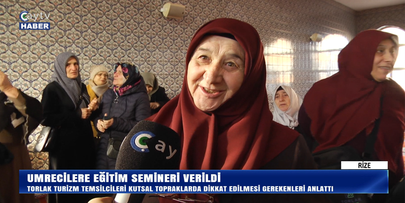 Torlak Turizm Umrecilerine Eğitim Semineri Verildi