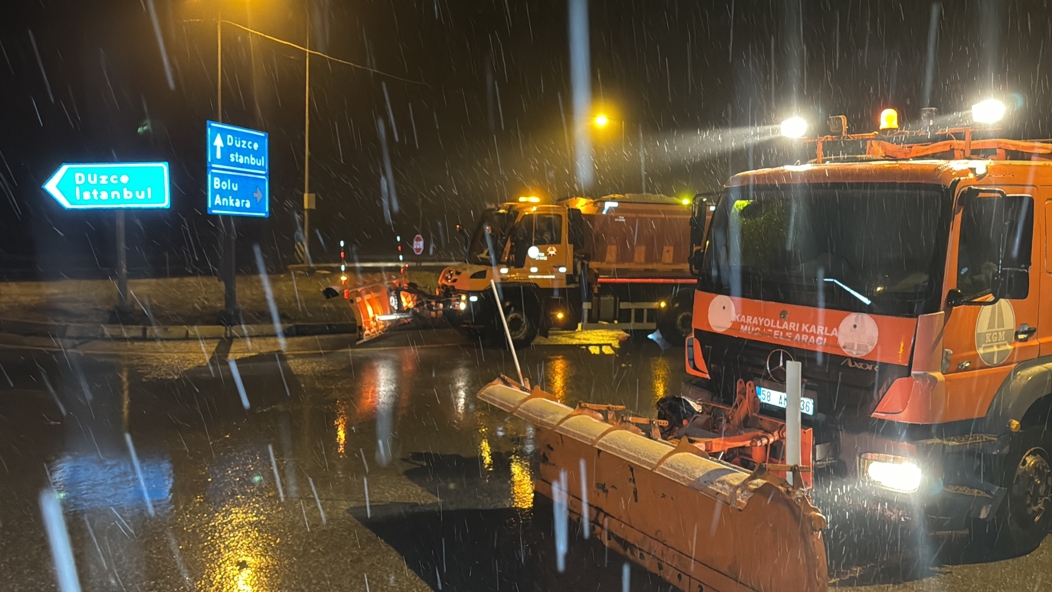 Bolu Dağından gidecekler gidecekler dikkat