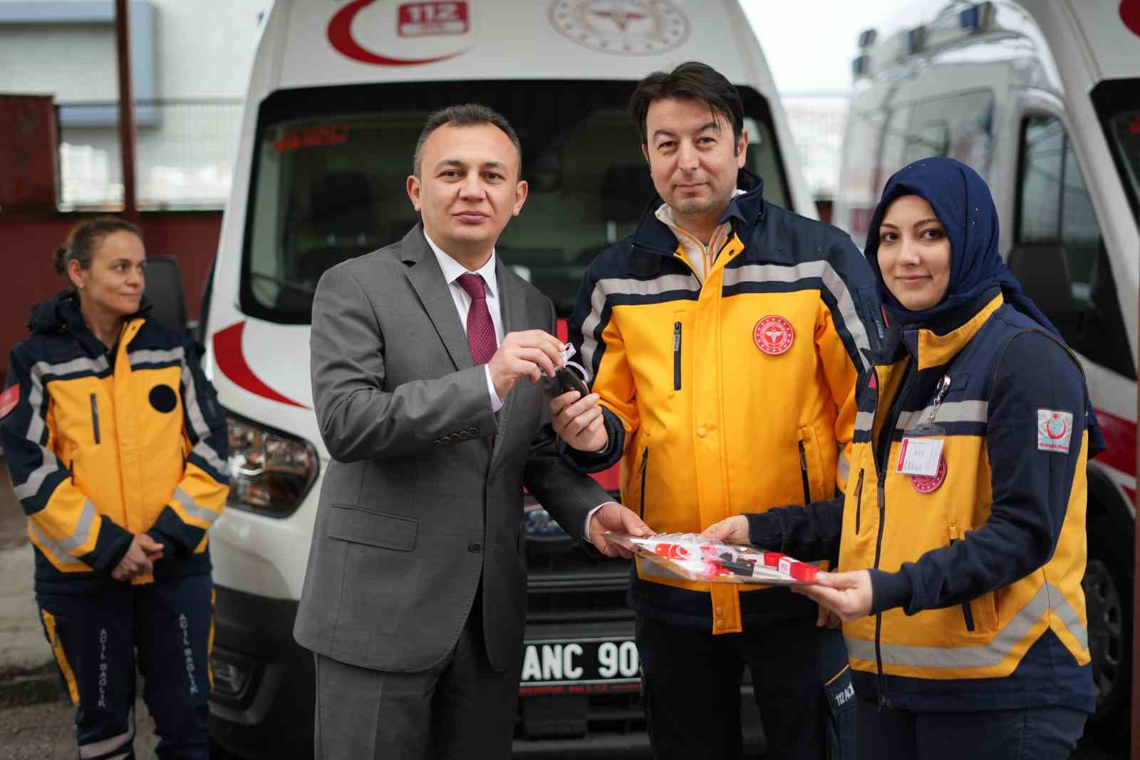 Samsun Sağlık Filosuna 5 Yeni Ambulans: Ambulans Sayısı 83’e Çıktı