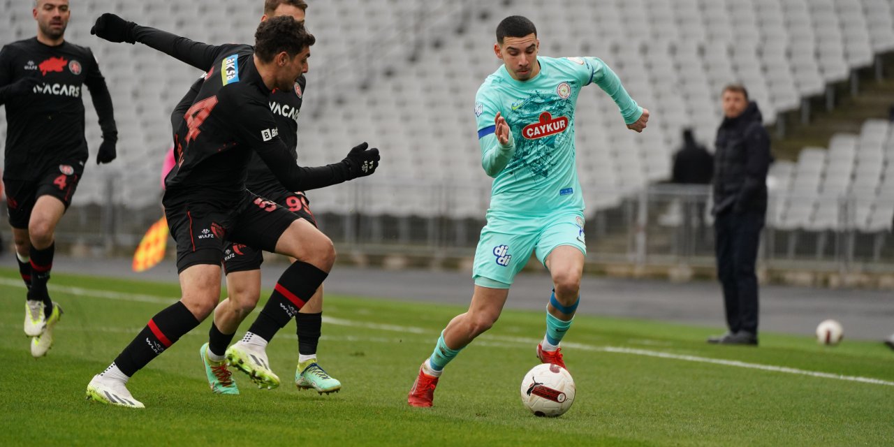 Ç.Rizespor Şokta. Deplasmanda Fatih Karagümrük'ten 4 Tane Yedi