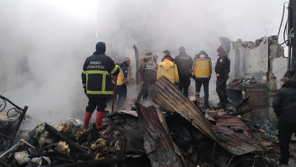 Ordu’da Ev Yangını: 1 Ölü