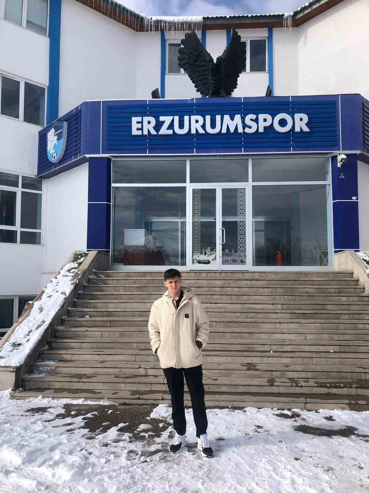 Zonguldaklı Genç Yetenek Emir Derin Erzurumspor’a Transfer Oldu
