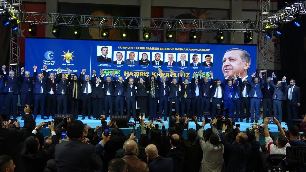 Samsun’da Cumhur İttifakı Adayları Tanıtıldı