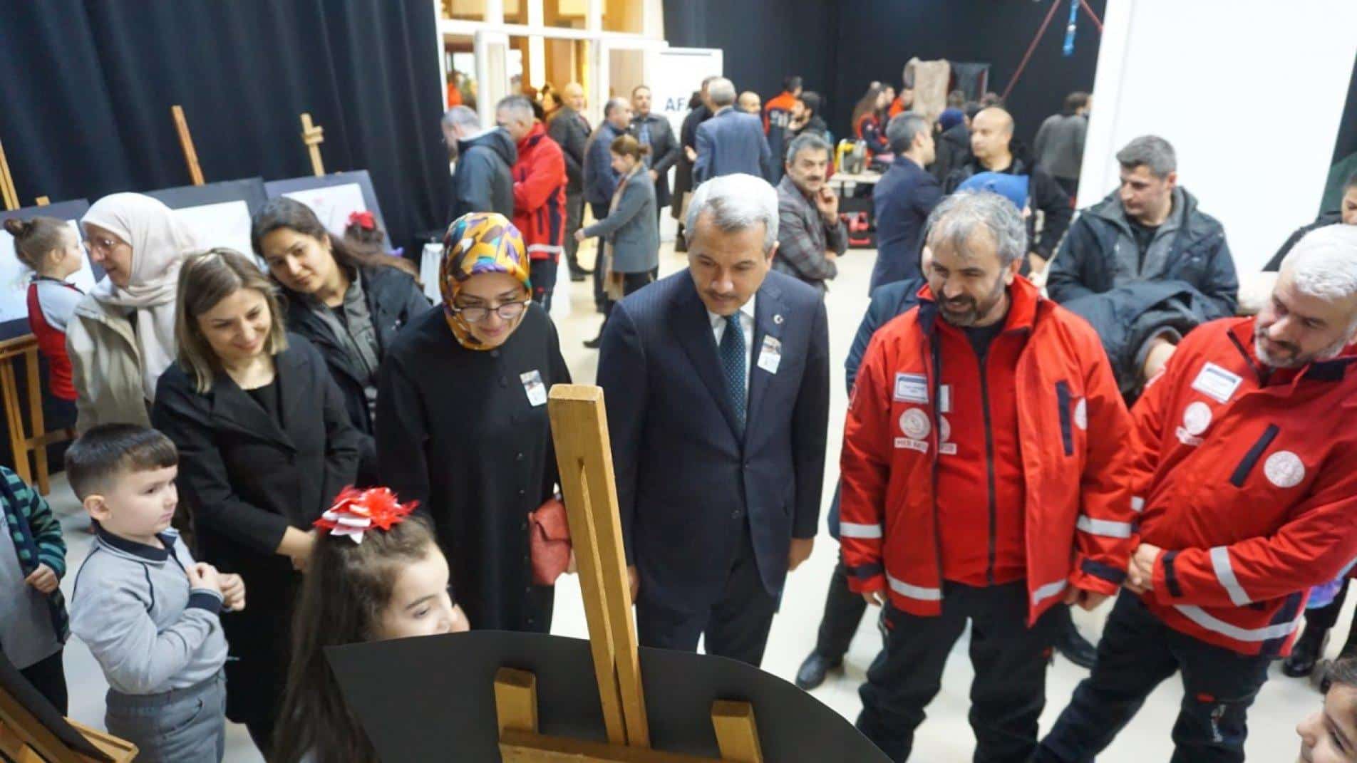 Rize'de Kahramanmaraş Depremlerini Anma Programı Gerçekleştirildi