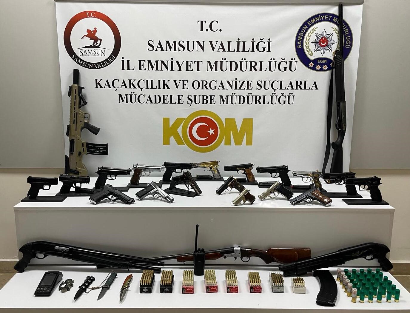 Samsun’da ’kafes’ Operasyonu: 8 Kişi Tutuklandı