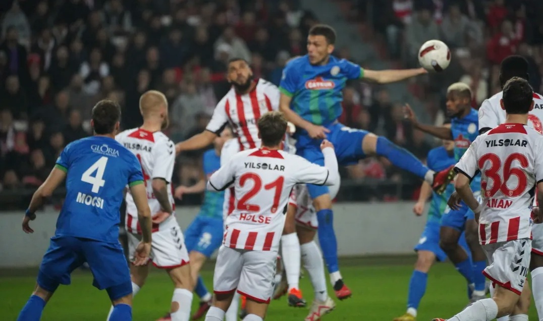 Ç.Rizespor Samsunspor'a kaybetti
