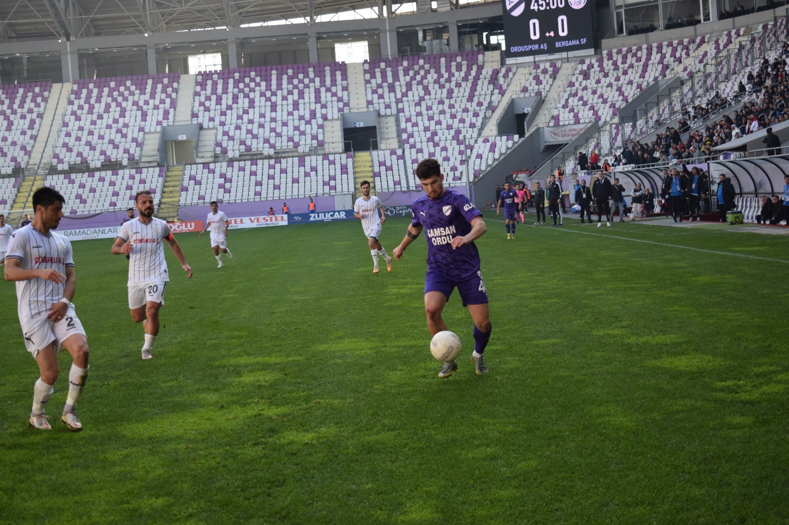 Tff 3. Lig: Orduspor 1967: 1 - Bergama Belediyespor: 0