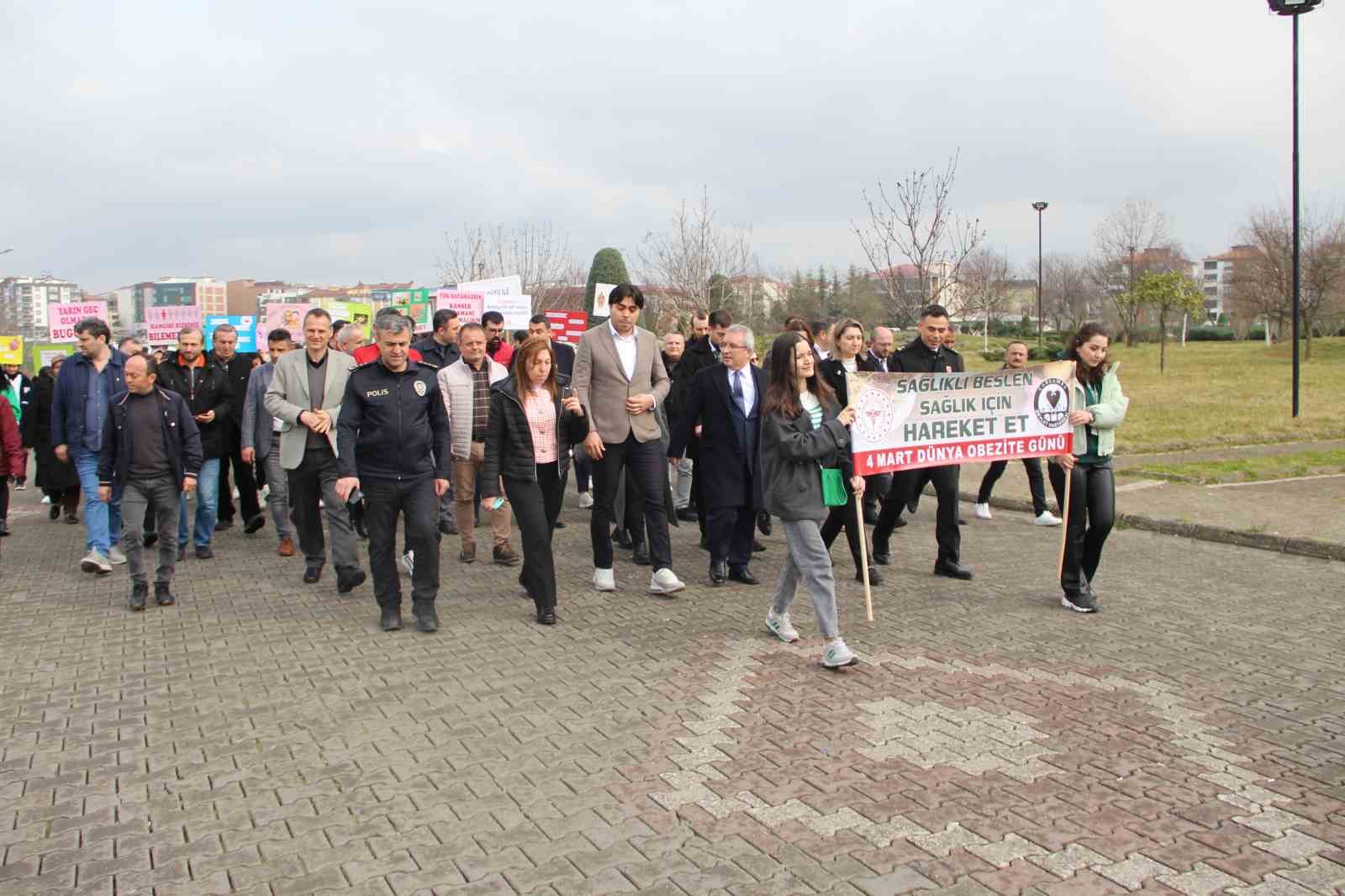 Obeziteye Karşı Sağlık Yürüyüşü: "türkiye’de Her 3 Yetişkinden 1’i Obez"