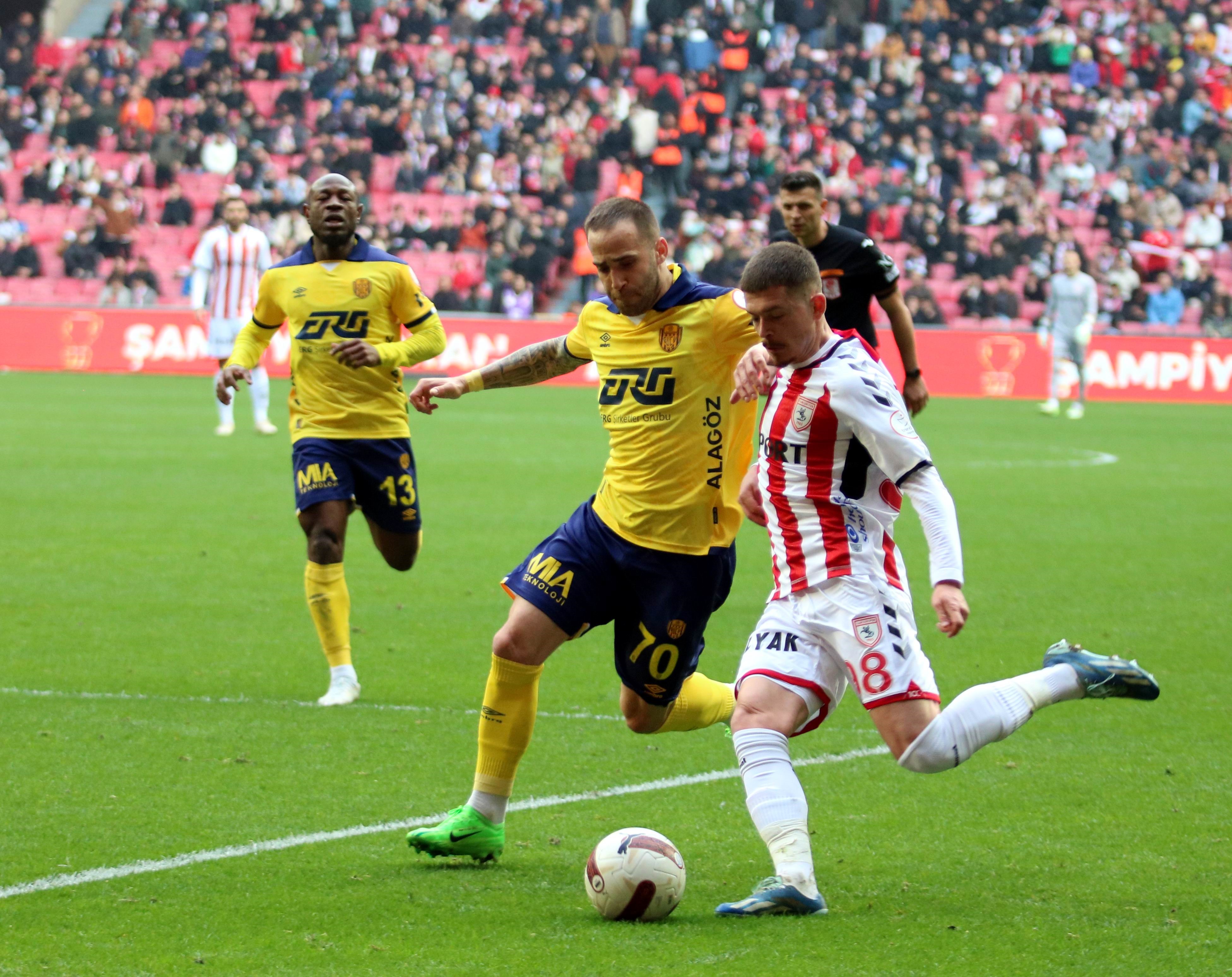 Trendyol Süper Lig: Samsunspor: 2 - Mke Ankaragücü: 1 (maç Sonucu)