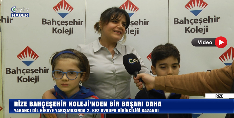 Rize Bahçeşehir Koleji’nden Bir Başarı Daha