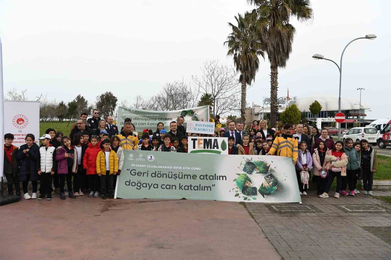 Samsun’da ‘sıfır Atık’ İçin Farkındalık Etkinliği