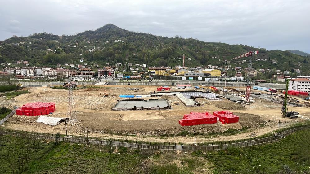 Güneysu’ya 102 Yataklı Hastane Yapılmaya başladı , 550 günde bitecek