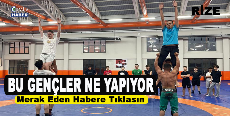 Rize'de Ragbi takımı kurdular , 53 genç milli takıma girmek için çalışıyor