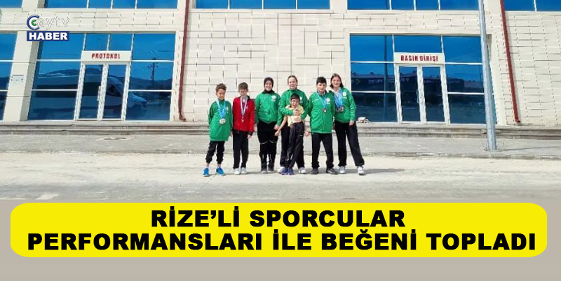 Para yüzme-Deaf yüzme bölge şampiyonası 2. vize” yarışmalarınde Rizeli sporcular göz doldurdu