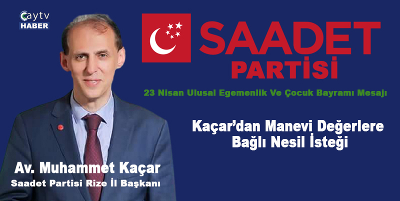 Kaçar’dan Manevi Değerlere Bağlı Nesil İsteği