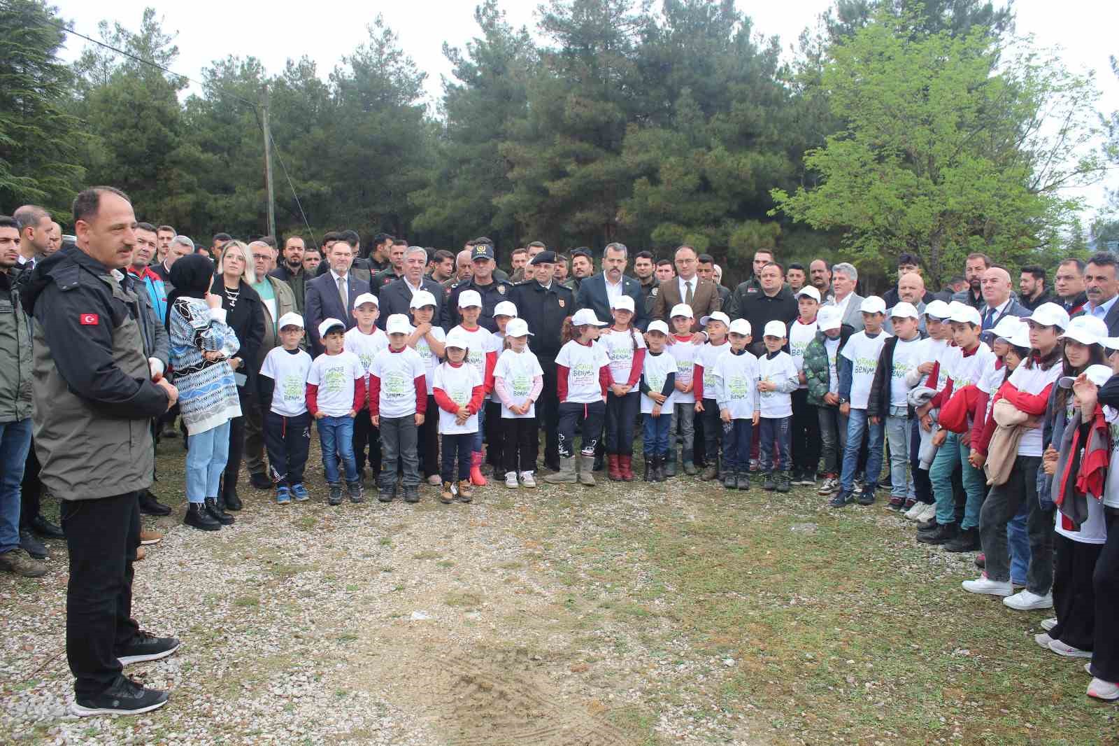 Samsun vezirköpride Ormanda Çöp Toplama Etkinliği